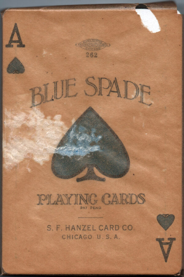 LOT #63 - Hanzel Blue Spade No-Revoke Deck - Image 2