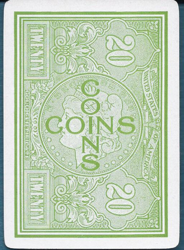 LOT #48 - Coin Cards Game Deck - Image 5