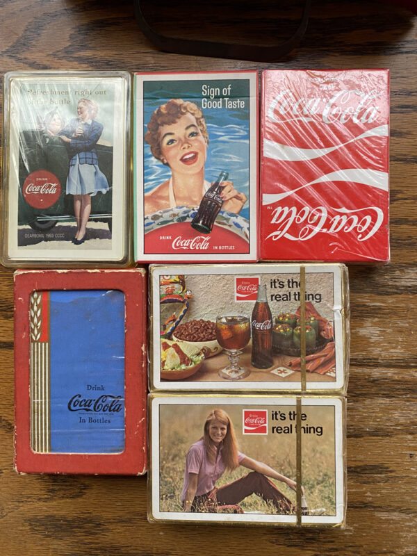 LOT #70 - 16 Coca-Cola Decks