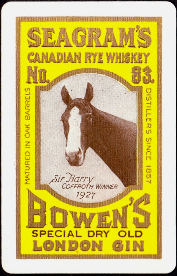 Lot #54: Seagram's Bowen's Deck