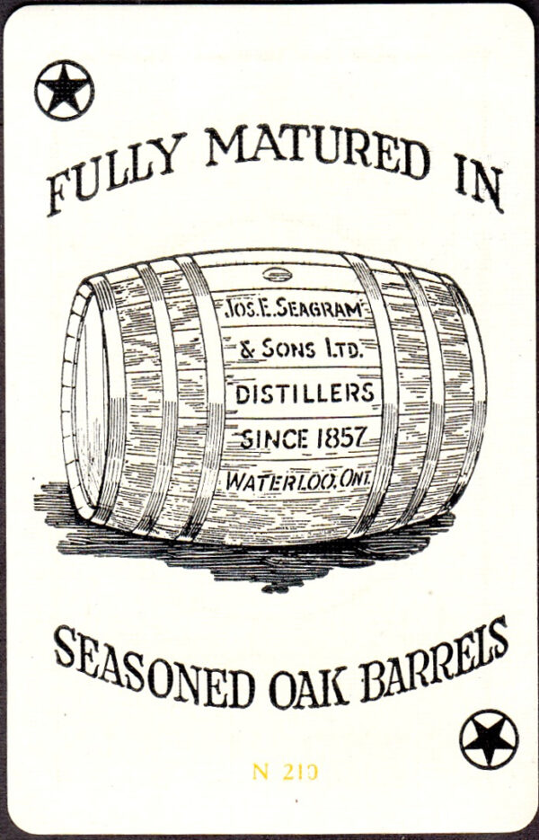 Lot #54: Seagram's Bowen's Deck - Image 3