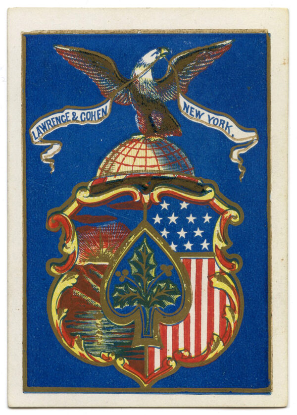 Lot #64: Lawrence & Cohen Illuminated Bezique Deck