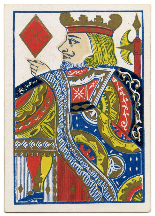 Lot #64: Lawrence & Cohen Illuminated Bezique Deck - Image 3