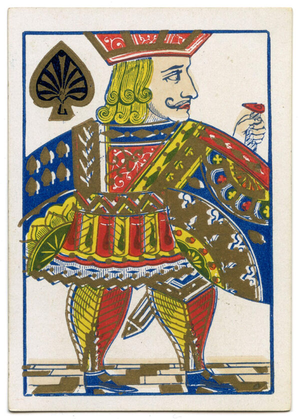 Lot #64: Lawrence & Cohen Illuminated Bezique Deck - Image 7