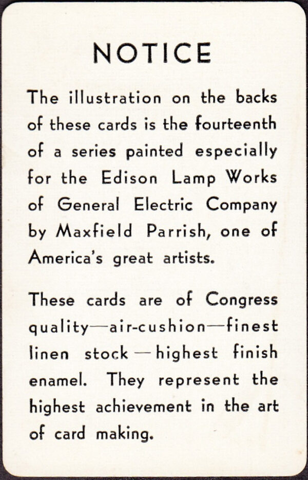 Lot #03: The Waterfall Maxfield Parrish Deck - Image 4