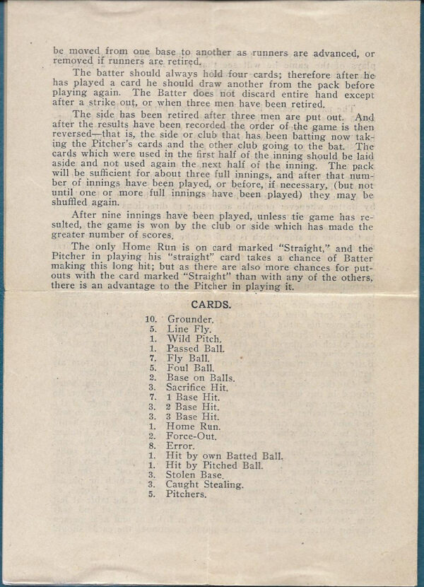 Lot #15: Baseball Game With Cards - Image 8