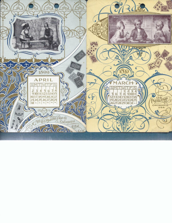 Lot #48: USPC 1899 Calendar - Image 2