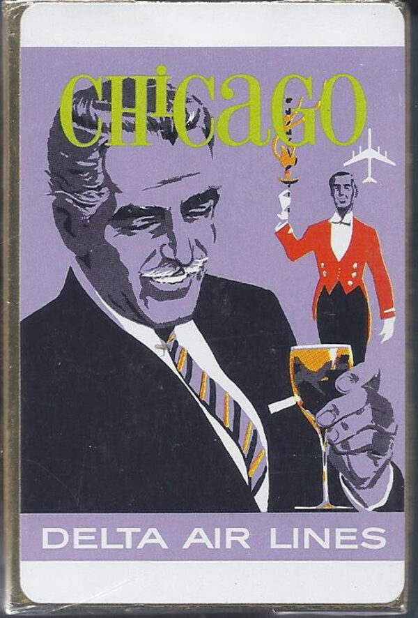 Lot #59: 14 Delta Airlines Souvenir Decks - Image 3