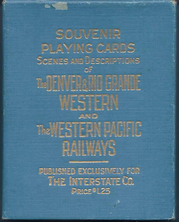 Lot #52: Denver Rio Grande Souvenir Deck
