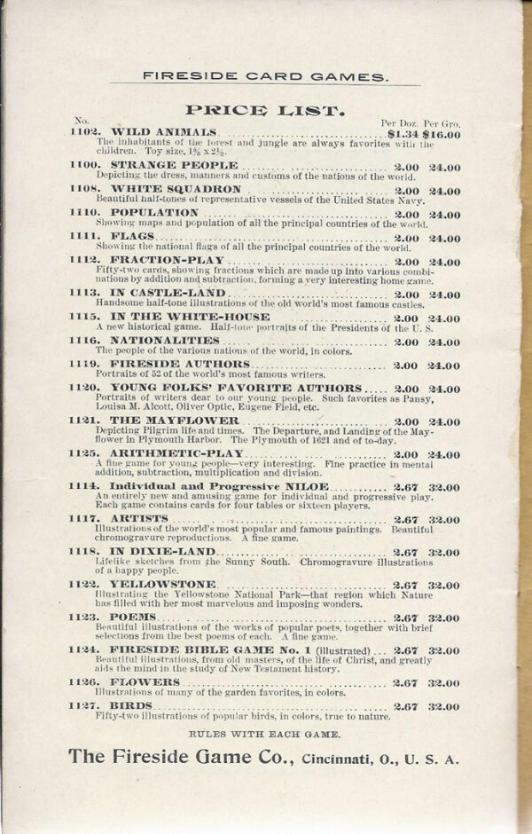 Lot #21: Fireside Game Catalog - Image 3