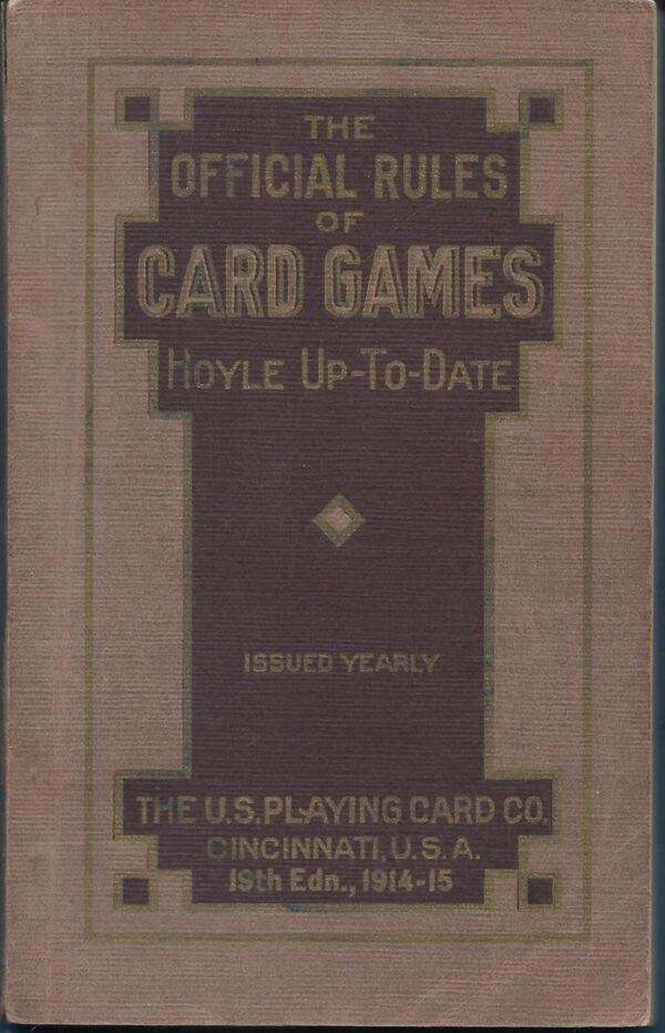 Lot #41: USPC Card Games Book 1914-1915