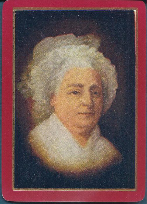 Lot #38: Congress Martha Washington Deck
