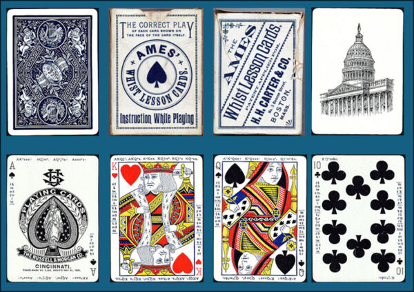Lot #02: Ames Whist Lesson Capitol Deck - Image 3
