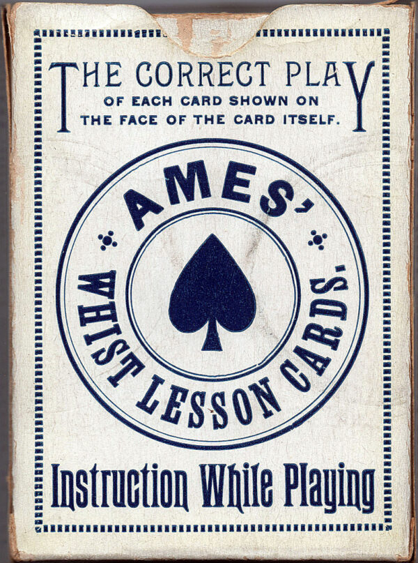 Lot #02: Ames Whist Lesson Capitol Deck