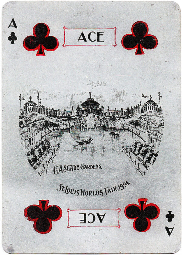 Lot #29: St. Louis World's Fair Aluminum Deck - Image 2
