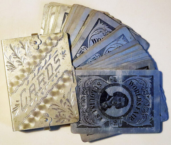 Lot #29: St. Louis World's Fair Aluminum Deck - Image 5