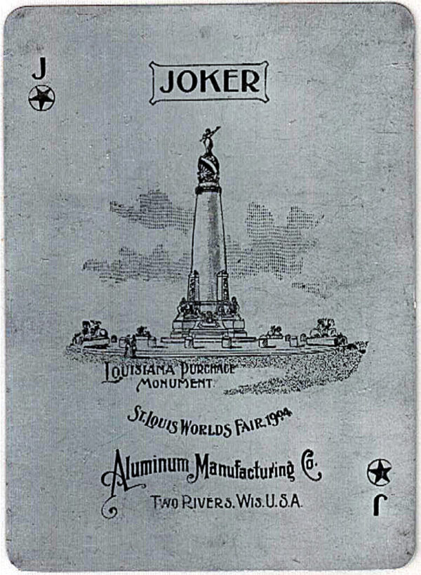 Lot #29: St. Louis World's Fair Aluminum Deck - Image 4