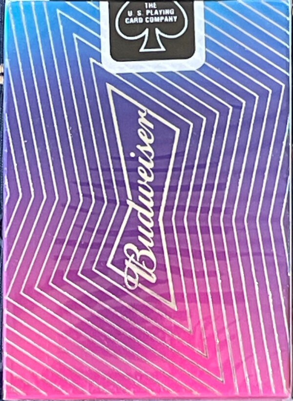Lot #34: Budweiser Beer 3 Deck Set - Image 5