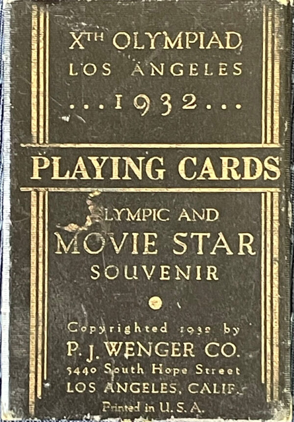 Lot #32: 1932 Olympics Deck - Image 4