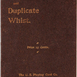 Lot #59: Whist and Duplicate Whist Book
