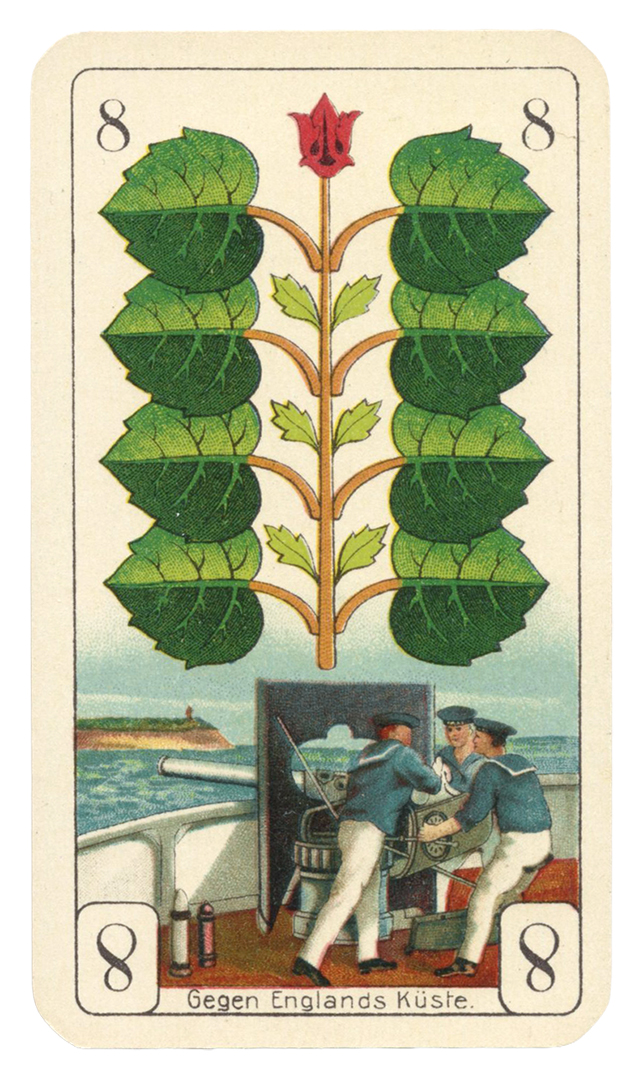 Lot #07: Deutsche Kriegs Skat Karte Deck - Image 3