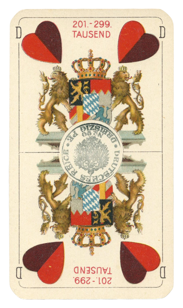 Lot #07: Deutsche Kriegs Skat Karte Deck