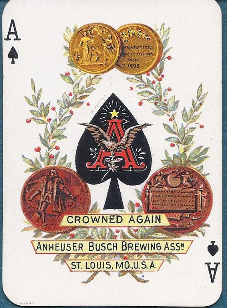 Lot #70: Anheuser-Busch Spanish-American War Deck