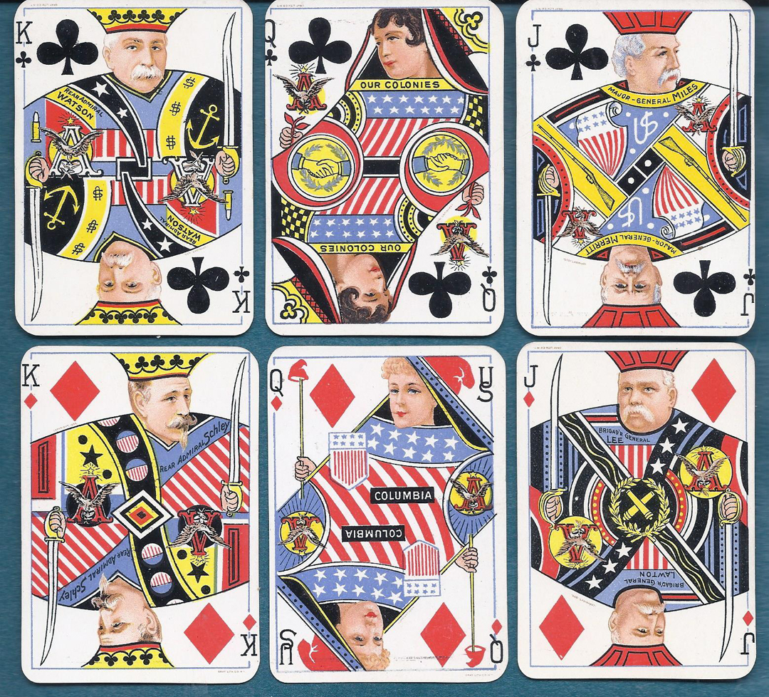 Lot #70: Anheuser-Busch Spanish-American War Deck - Image 3