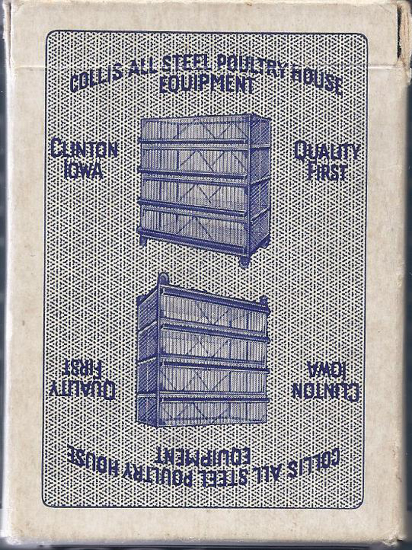 Lot #68: Collis Poultry Equipment Ad Deck - Image 4