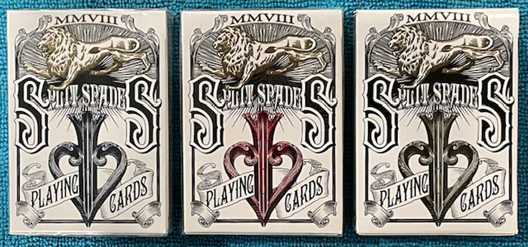 Lot #05: Stutzman Split Spades 3 Deck Set - Image 2