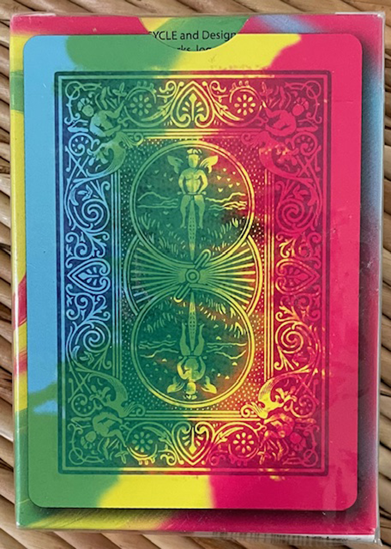 Lot #09: Bicycle Tie Dye Deck - Image 2