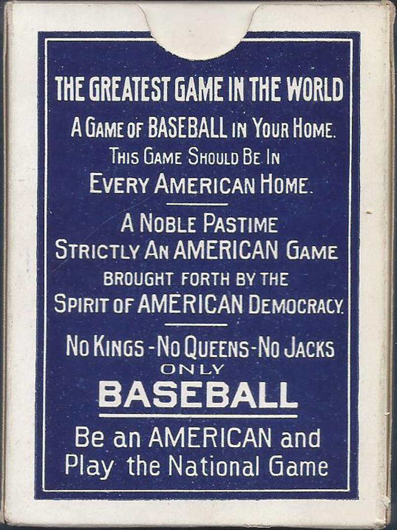 Lot #50: T. Norpoth Baseball Game Deck