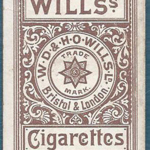 Lot #61: Wills Cigarettes Beauties Inset Deck