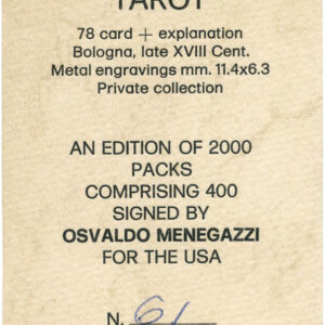 Lot #16: Geography Tarot 1985 Repro Deck
