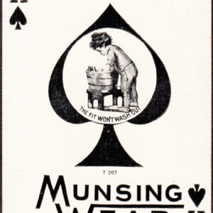 Lot #32: Munsing Wear Advertising Deck