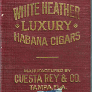 Lot #44: White Heather Habana Cigars Deck